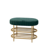 Nordic Shoe Bench Soft Cushion Multifunctional Shoe Rack