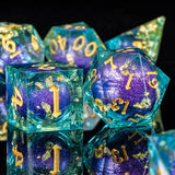 Sharp Edge Dice Dungeons and Dragons liquid core