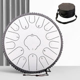 Hluru 15 Notes Glucophone Steel Tongue Drum 13