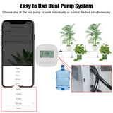 WiFi Tuya with Solar Panel Digital Watering Irrigation