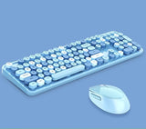 MOFII SWEETWireless Keyboard and Mouse Combo,2.4G Plug and