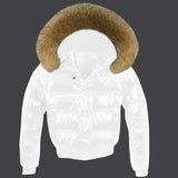 Fake Fur Parkas Waterproof Women Down Jacket 2023