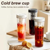 1L Manual Cold Brew Maker Refrigerator Cold Water