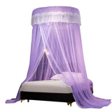 Breathable Hanging Mosquito Net Top Hook Lace Bed