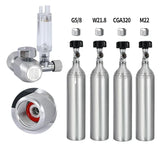 Aquarium CO2 regulator, aquarium aluminum alloy simple single