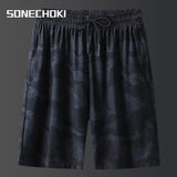 Plus Size Running Shorts Men Camouflage Basketball Sport