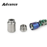 TC4 Titanium Alloy Bottle Shape Paracord Bead Necklace