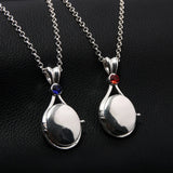 Fashionable H2O Mermaid Openable and Closable Pendant Necklace