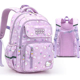 Sanrioed Hello kitty Schoolbag Cartoon Strawberry Kitty Cat