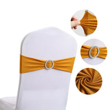 20 Pieces Polyester Spandex Chair Sashes Bands Stretch