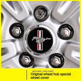 4pcs 68mm 55mm for Mustang wheel rims cover