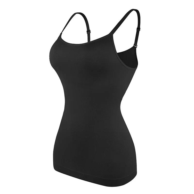 Women Plus Size Tank Top Tummy Control Camisole