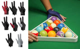 1pcs Polyester Spandex Snooker Billiard Cue Glove Pool