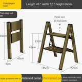 Multifunctional Folding Ladder Aluminum Alloy High Stools Kitchen