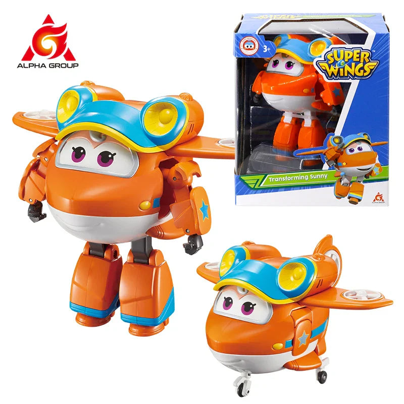 Super Wings 5 Inches Transforming Jett Dizzy Donnie