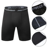 New Male Fitness Quick-Drying Tight Shorts Elastic Compression