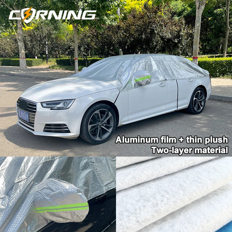 Car Awning Sunshield - Waterproof Hail Protector for Exterior Cover