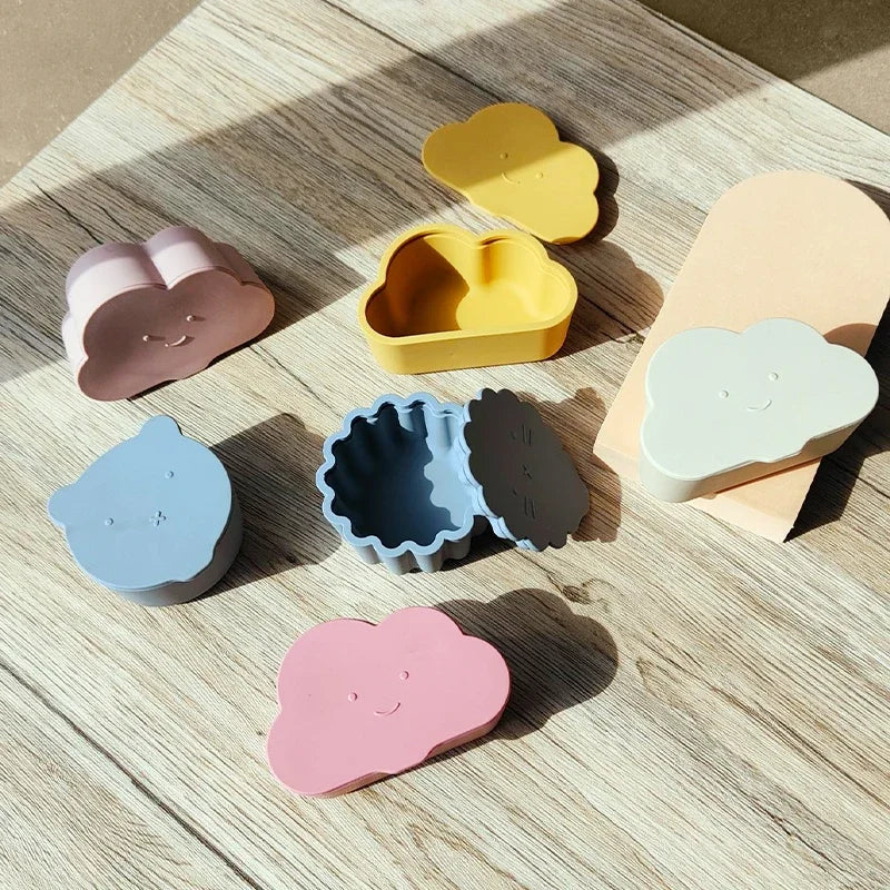 100% Food Grade Silicone Animal Pattern Feeding Box