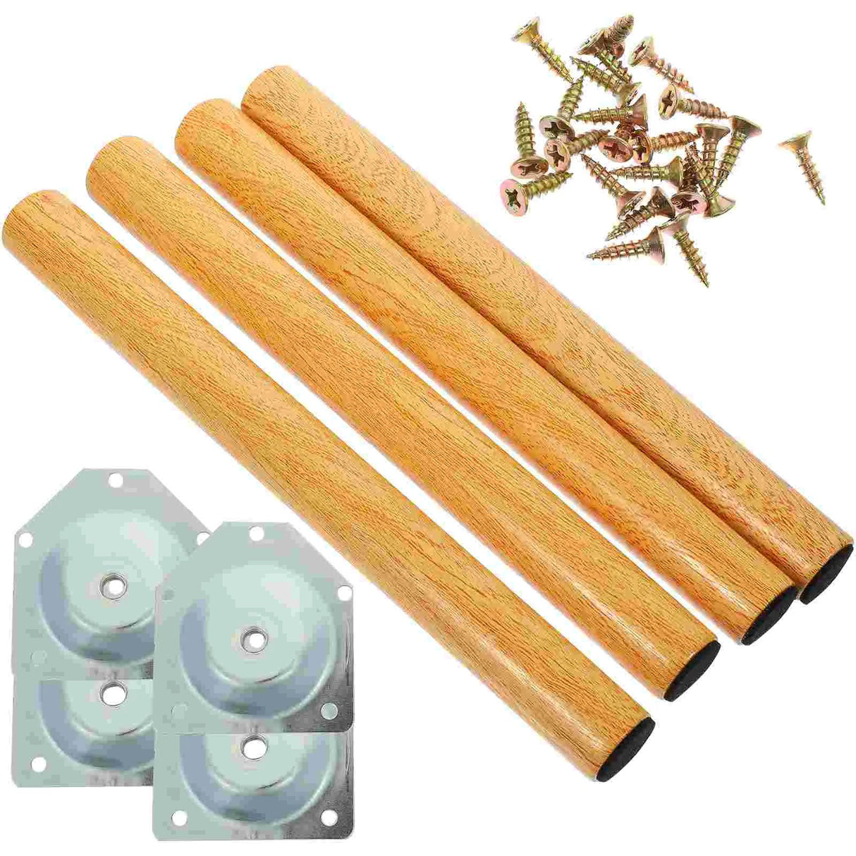 Solid Wood Table Legs Furniture Replacement Parts Dining