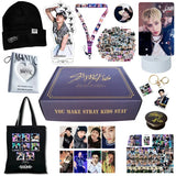 KPOP Stray Kids Album Gift Box Include Keychain