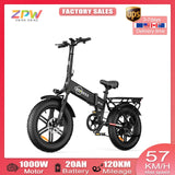 ZPW A1 20 inch Ebike 1000W 48V 20AH