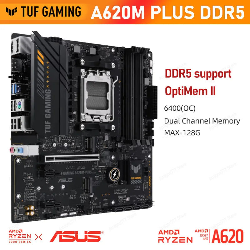 AMD AM5 R5 7600X CPU + ASUS TUF