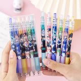 6PCS Cute Game Genshin Impact 0.5mm Gel Pens