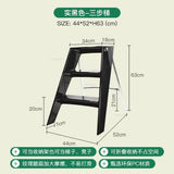 Modern Home Folding Ladder Transparent Acrylic Step Ladders