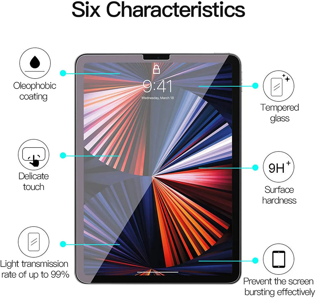 Glass Screen Protector for Lenovo Tab M10 HD
