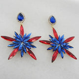 Zouchunfu Aretes Large Size Zinc Alloy Drop Shiny