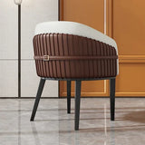 Italian Luxury Dining Chairs Leather Unique Hotel Terrace