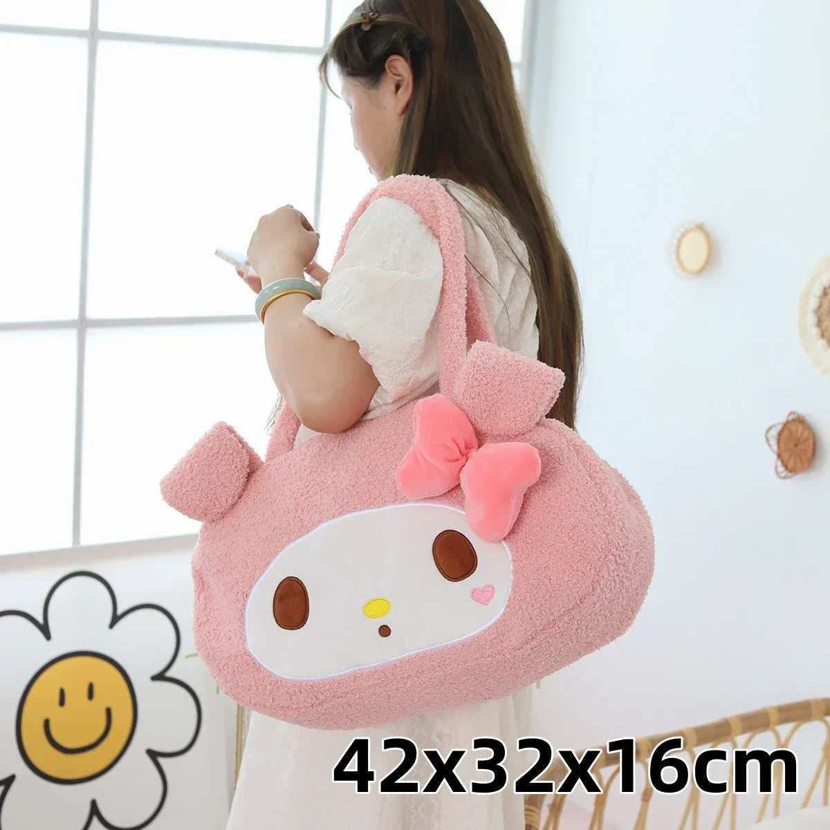 Sanrio Cute My Melody Shoulder Bag Japanese Kuromi