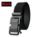 New Nylon Automatic Buckle Men Belt Outdoor Tooling