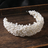 Luxury Bride Women Tiaras Handmade Wedding Hair Accessories