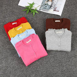 Autumn Kids Sweater Coat Baby Warm Knitwear Children