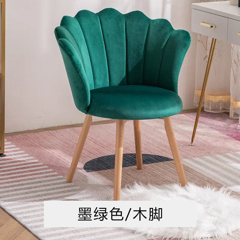 Nordic Computer Pink Chair Girl Dressing Stool Living
