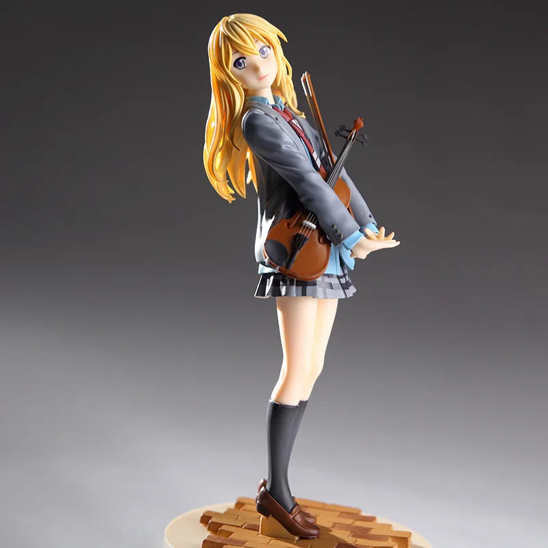 Anime action figure your lie in april kaori