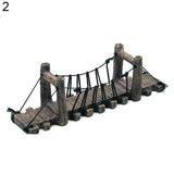 Fake Aquarium Water Bridge Ornament Fish Tank Synthetic