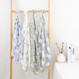 Bamboo Cotton Burp Cloth 60x60cm Soft Baby Drool