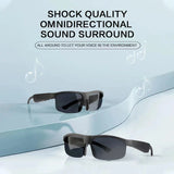 Smart Glasses Headset Wireless Bluetooth-compatible 5.3 Hands-Free Calling