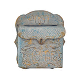 Garden Outdoor Wall Mounted Mailbox Metal Material Retro