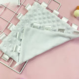 DHL50pcs Handkerchief Sublimation DIY White Blank Velvet Antifouling