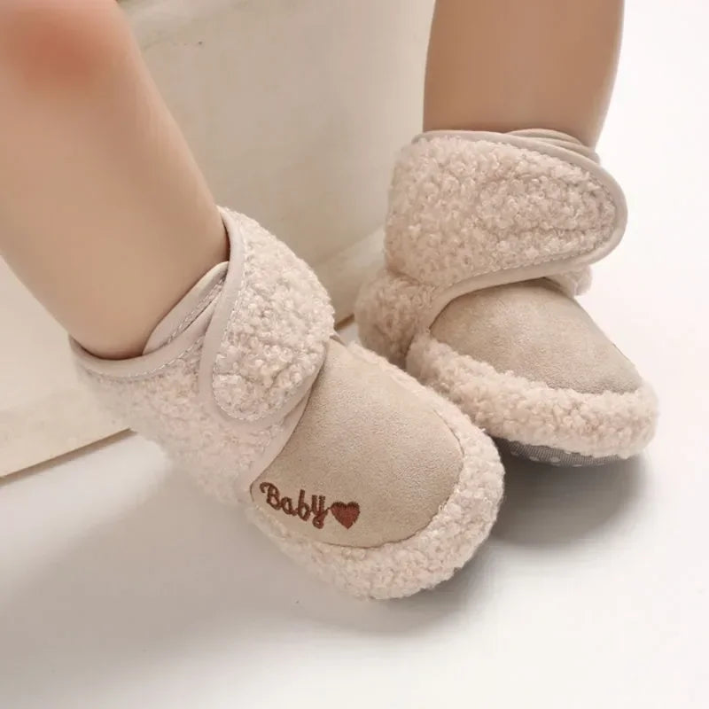 Warm Infant Toddler Crib Snow Boots Soft Comfortable
