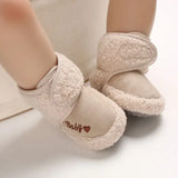 Warm Infant Toddler Crib Snow Boots Soft Comfortable