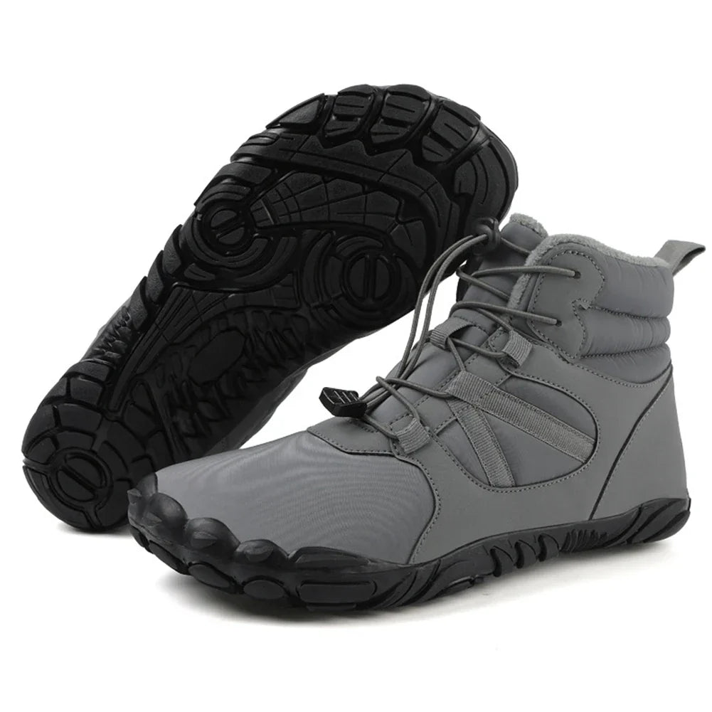 Winter Warm Snow Boots Non-Slip Jogging Sneakers Thickened