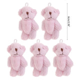15Pcs/10/5Pcs Kawaii Small Bears Plush Soft Toys Pearl