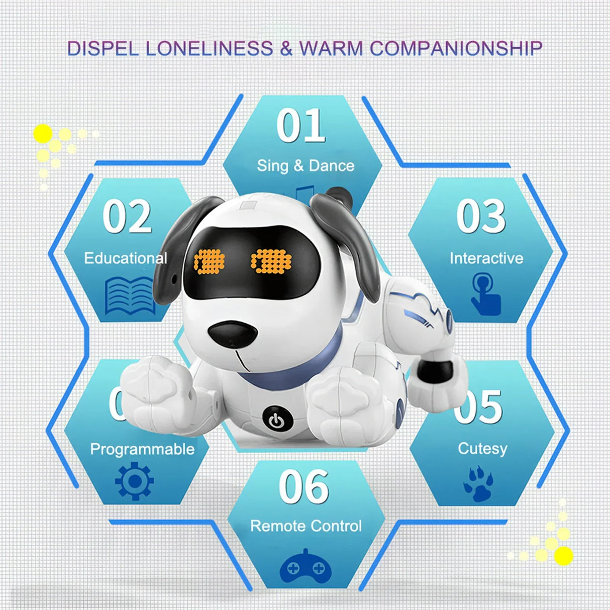 RC Robot Dog Electronic Walking Dancing Dog Intelligent