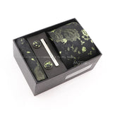 Gracefully Polyester Tie Set With Box Red Floral