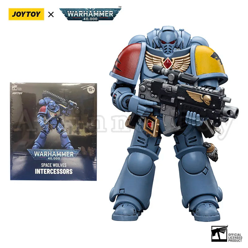 JOYTOY 1/18 Action Figure (4PCS/SET) 40K Intercessors Set