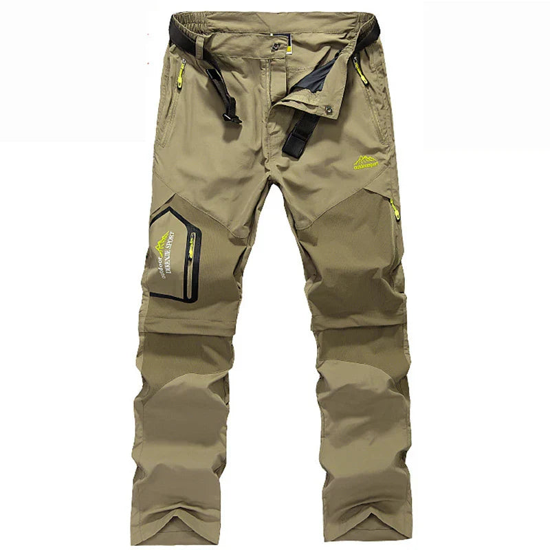 6XL Men Summer Hiking Pants Outdoor Lightweight Tactical